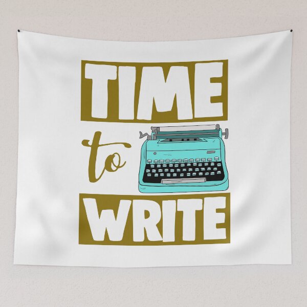 Item preview, Time To Write designed and sold by Bendthetrend.
