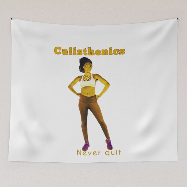 Item preview, CALISTHENICS.Never quit.(Gold edition) designed and sold by JIMMYKIVUTI.
