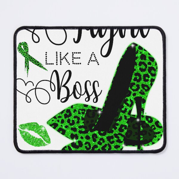 Item preview, Fight Like Boss Gallbladder Cancer Awareness High Heels Strong Girl designed and sold by Master Jay.