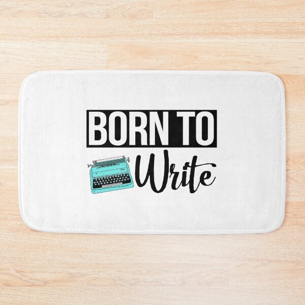 Item preview, Born To Write designed and sold by Bendthetrend.