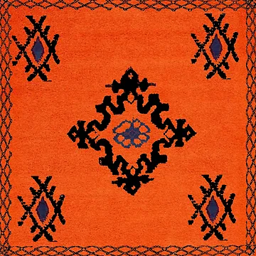 Artwork thumbnail, Moroccan Traditional Rug Style -Berber-Rug-Style by RabiaDesigns