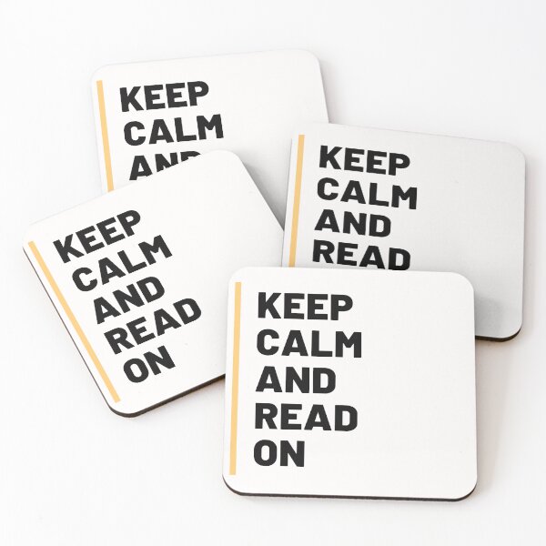 Item preview,  keep calm and read on designed and sold by Yakuzads.