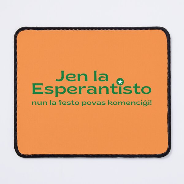 Item preview, Jen la Esperantisto—nun la festo povas komenciĝi! designed and sold by Zebastjan Johanzen.