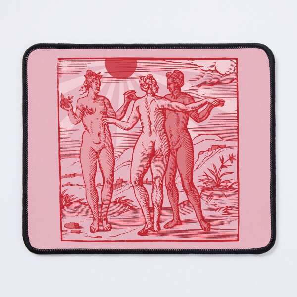 Item preview, Gratiae. - Three Graces emblem - pink designed and sold by Laraus.