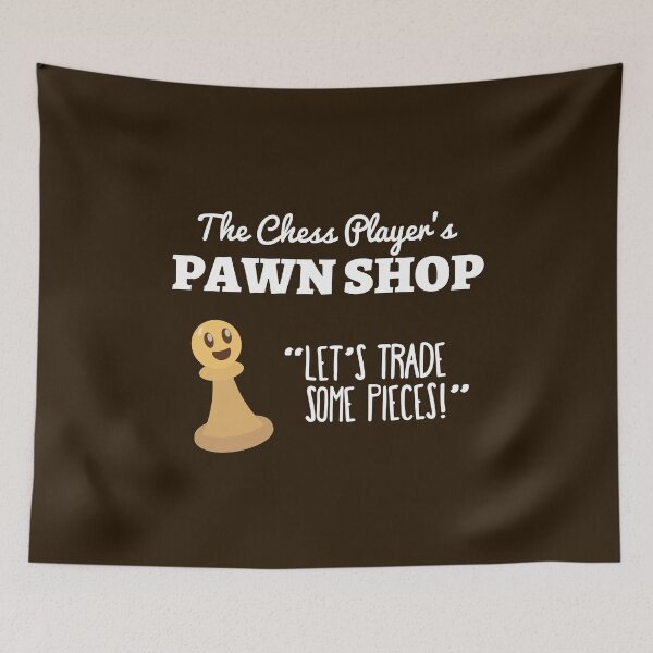 Item preview, Chess Pawn Piece Puns | Funny Gift Ideas | Chessboard designed and sold by Fluffy-Vectors.