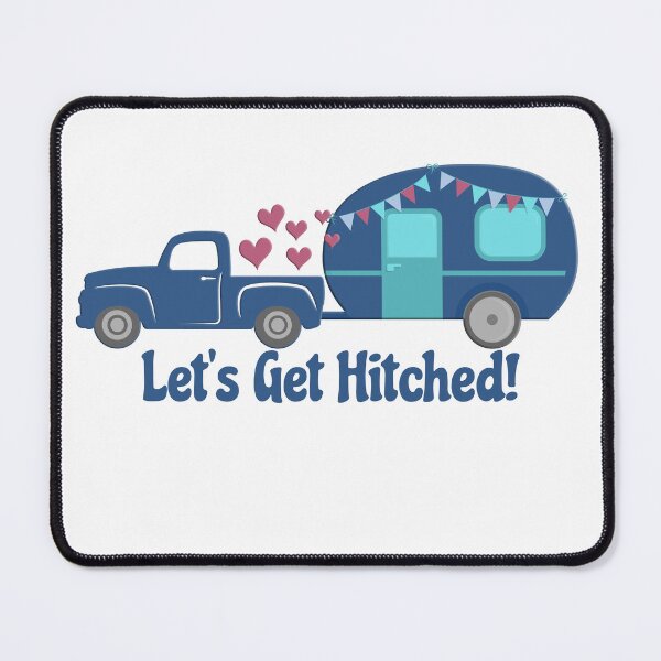 Item preview, Let's Get Hitched Classic Truck and Vintage Trailer designed and sold by sjohnson70.