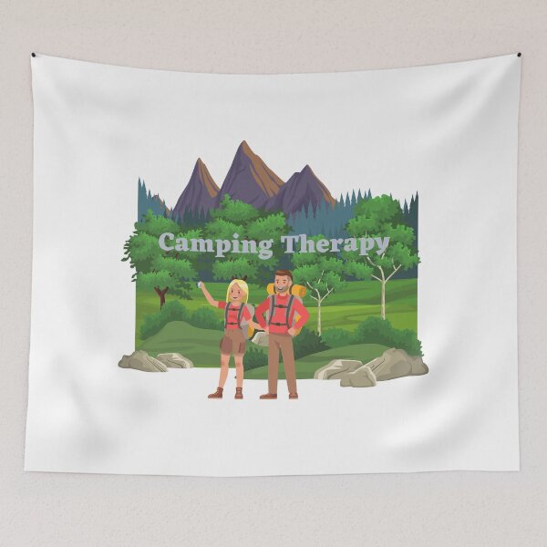 Item preview, Camping Therapy designed and sold by debmund.