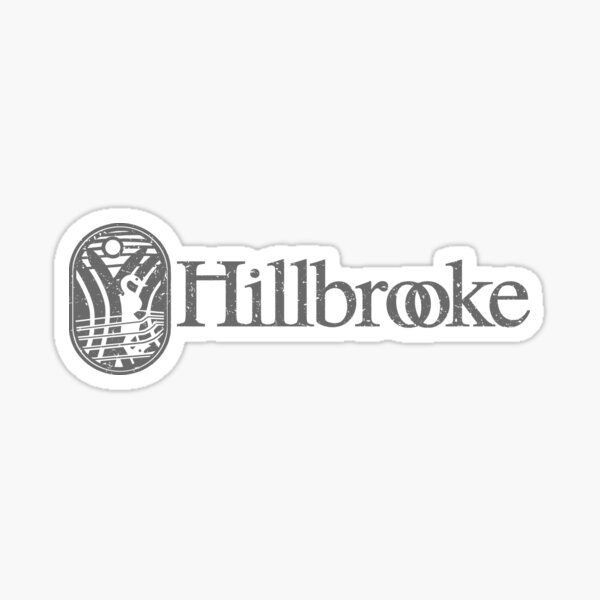 Different Design of the One-of-a-Kind Hillbrooke T-Shirt Sticker