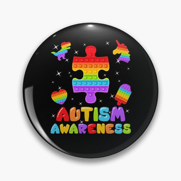 Item preview, Colorful Pop It Fidget Toys Autism Awareness Autistic Ice Cream designed and sold by Master Jay.