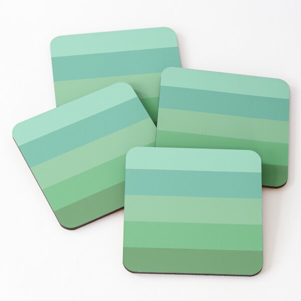 Item preview,  Pastel Stripes (Green) designed and sold by snehaban.