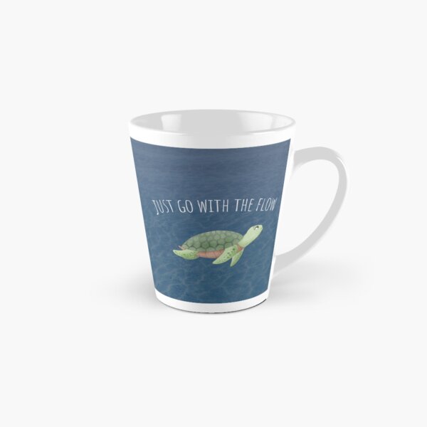 Just go with the flow John Strelecky Brand Mug Tall Mug