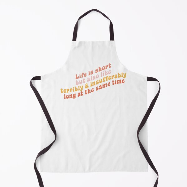 Item preview, Life is short but also like terribly and insufferably long at the same time Classic T-Shirt designed and sold by SteffenDorn.