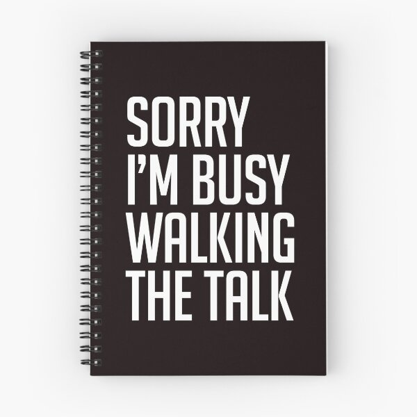 Item preview, Sorry, Busy walking the talk in white designed and sold by tuapekkong2001.