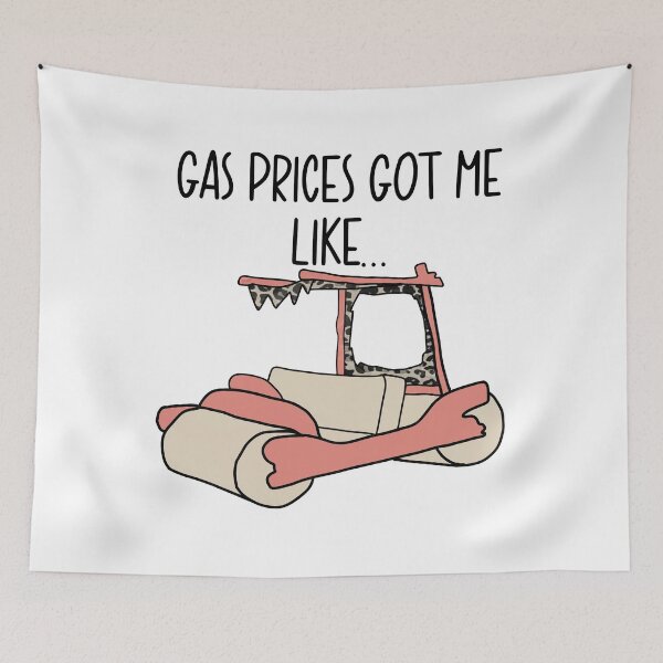 Item preview, Funny High Gas Prices Got Me Like Sublimation Designs | Leopard print, Flintstones mobile designed and sold by HorsesForLife15.
