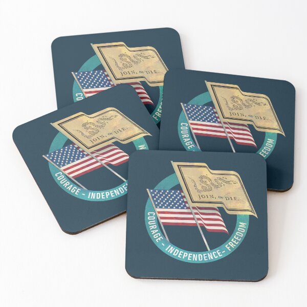 Item preview, USA Join or Die - Vintage Emblem designed and sold by Lidra Zehcnas.