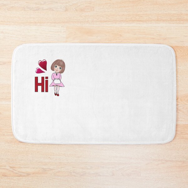 Item preview, Cute girl saying hi designed and sold by Mangwaokham.