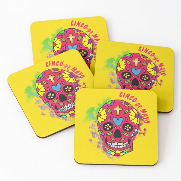 Item preview, Celebración del Cinco de Mayo Calavera designed and sold by Warrior Veteran Clothing.