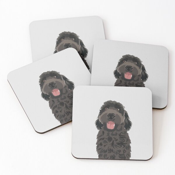 Item preview, Black Goldendoodle designed and sold by goldendoodlepup.