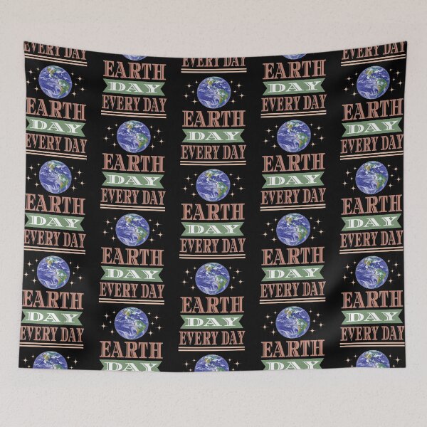Item preview, Earth Day Every Day 2022 Save Planet Earth Climate Change Inspiration designed and sold by CharJens.