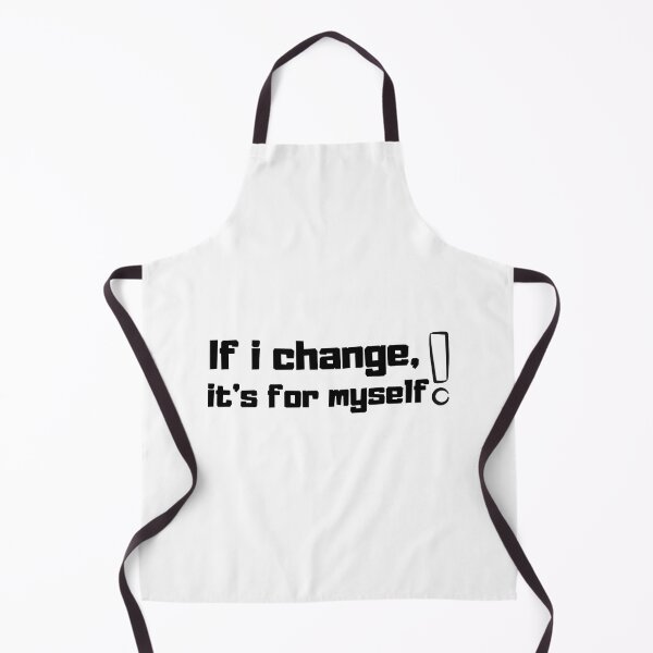 Item preview, if i change, it's for myself, motivational quote designed and sold by PlanBesser.