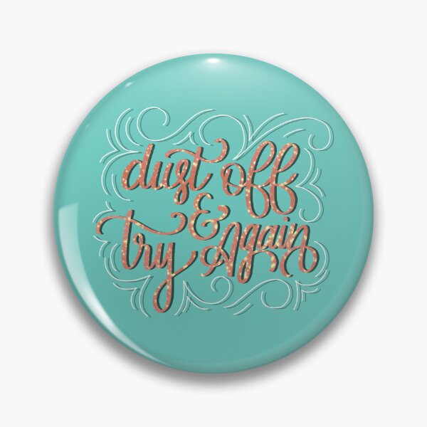 Item preview, Dust Off & Try Again designed and sold by kandraletters.