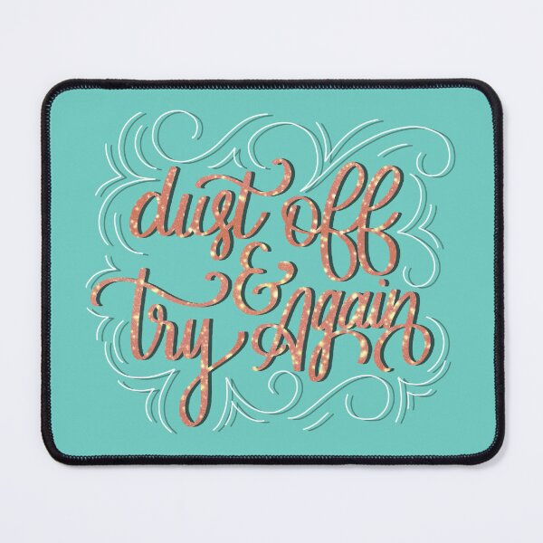 Item preview, Dust Off & Try Again designed and sold by kandraletters.