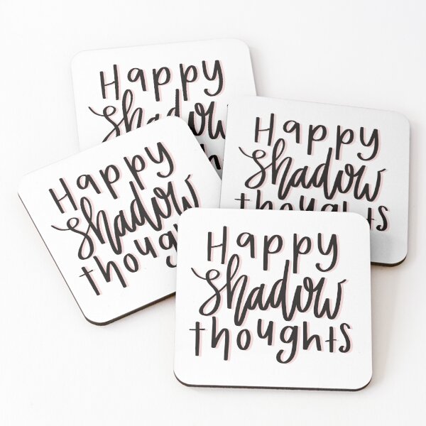 Item preview, Happy shadow thoughts pink designed and sold by Studio aiai .