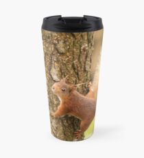 red squirrel Travel Mug