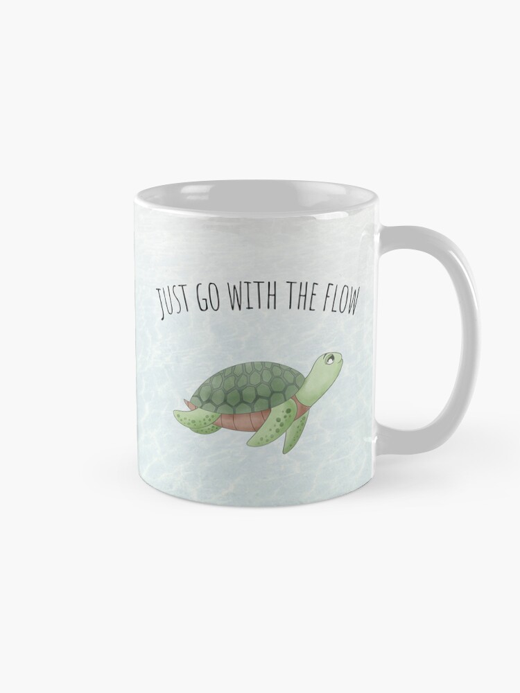 Thumbnail 5 of 6, Coffee Mug, Just go with the flow John Strelecky Brand Mug designed and sold by JohnStrelecky.