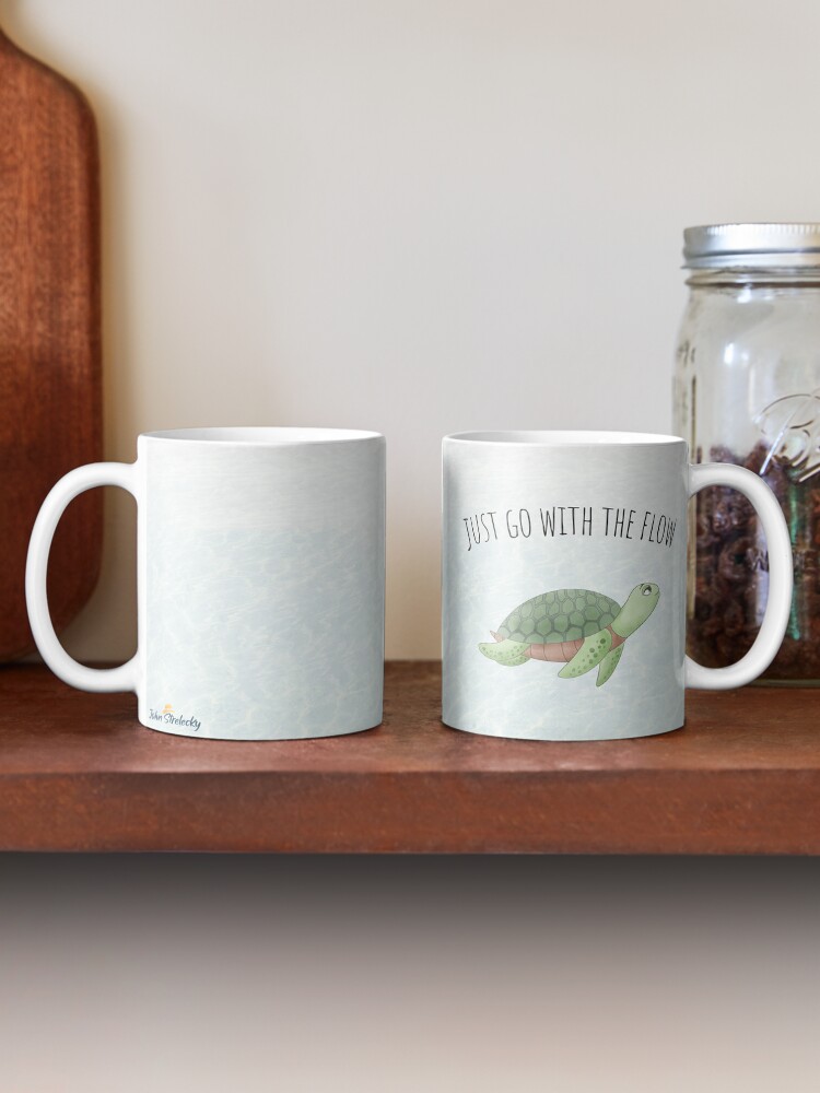 Thumbnail 2 of 6, Coffee Mug, Just go with the flow John Strelecky Brand Mug designed and sold by JohnStrelecky.