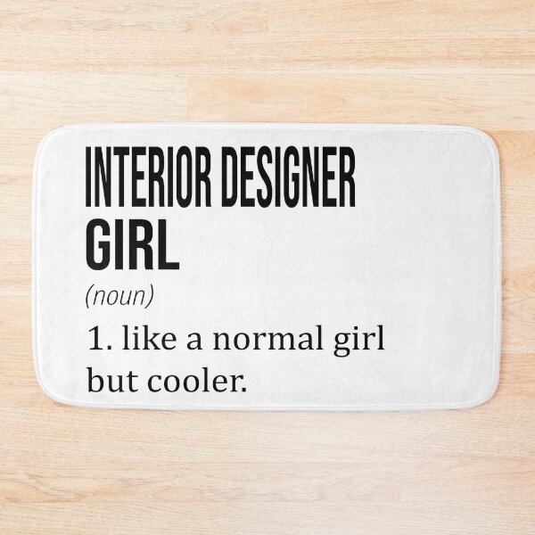 Item preview, INTERIOR DESIGNER Girl Like A Normal Girl But Cooler - Funny INTERIOR DESIGNER designed and sold by YukiShop.