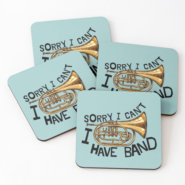 Item preview, Sorry I Can't I Have Band - Marching Baritone Horn designed and sold by bloody-L.