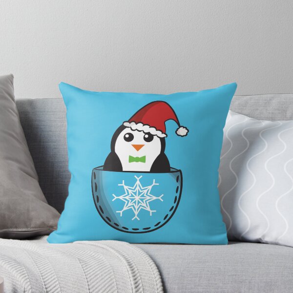 Item preview, Christmas pocket penguin designed and sold by Lauramazing.
