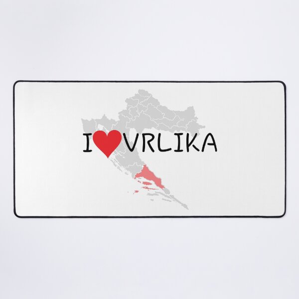 Item preview, "I Love Vrlika" designed and sold by MC Art Studio.