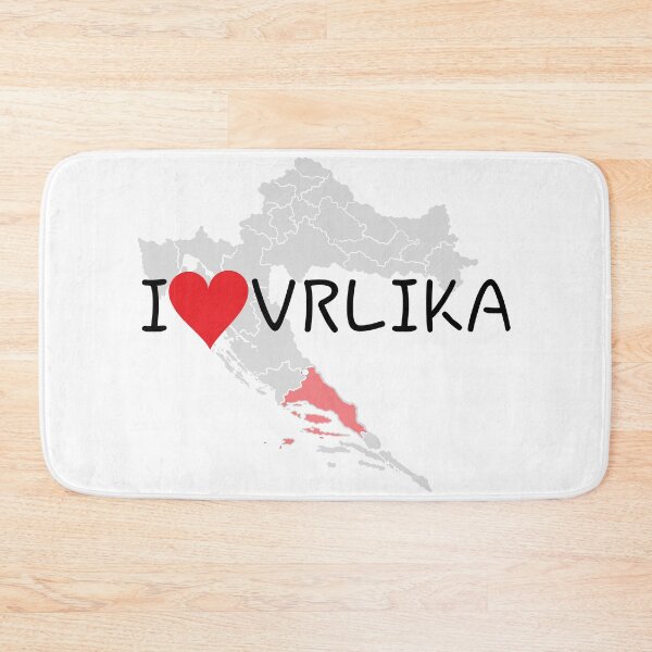 Item preview, "I Love Vrlika" designed and sold by MC Art Studio.