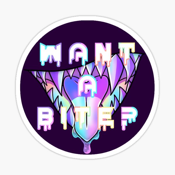 want-a-bite-sticker-by-auxwave-redbubble