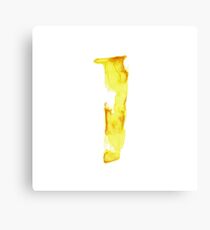 Alphabet I Canvas Print