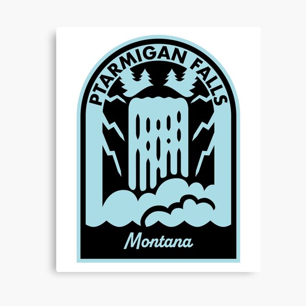 Item preview, Ptarmigan Falls Montana designed and sold by HalpinDesign.
