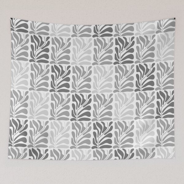 Item preview, Abstract plant pattern retro style 1970s inspired designed and sold by Designbyfia.
