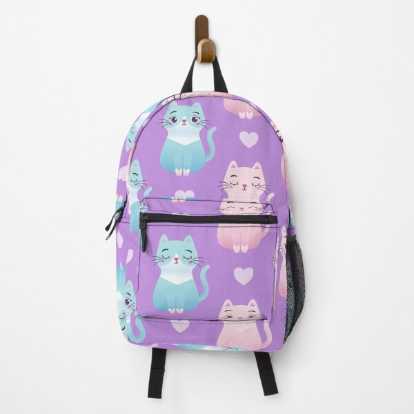Item preview, blue and pink cats designed and sold by Proud Pro Gifts.