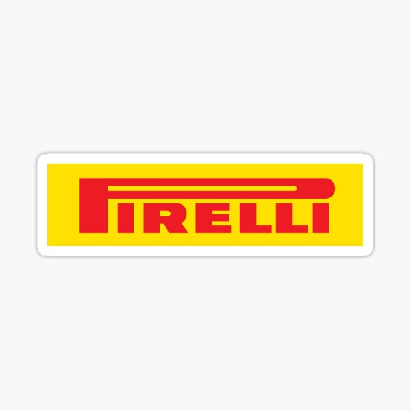 Pirelli Tyre Logo Sticker