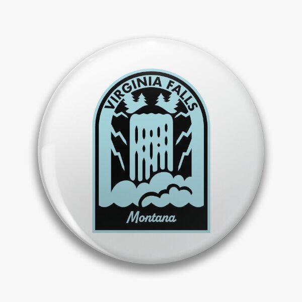 Artikelvorschau, Virginia Falls Montana entworfen und verkauft von HalpinDesign.
