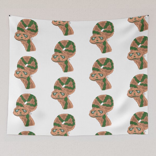 Item preview, Orange Green Rattle Snake designed and sold by RoShmoe.