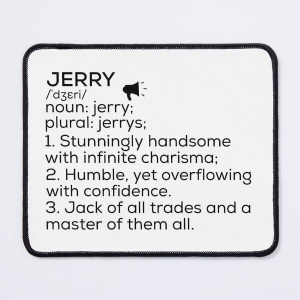 Item preview, Jerry Name Definition designed and sold by Teelogic.