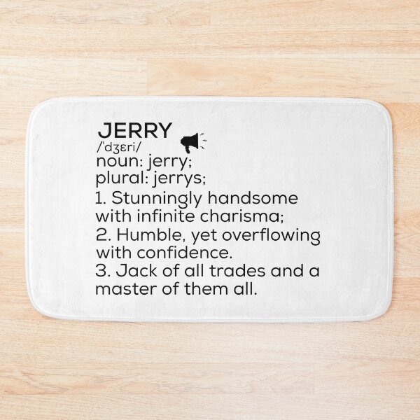 Item preview, Jerry Name Definition designed and sold by Teelogic.