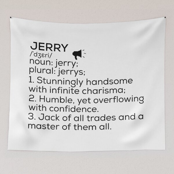Item preview, Jerry Name Definition designed and sold by Teelogic.