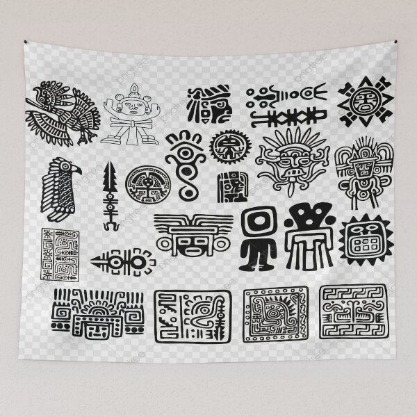 Item preview, Native American Style Mayan Aztec Art designed and sold by bgyg.
