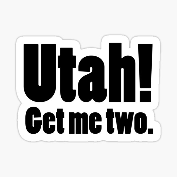 Item preview, Utah! Get me two. designed and sold by thomasesmith.