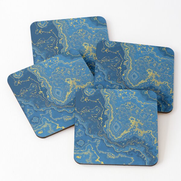 Item preview, Blue marble art #pattern #marble designed and sold by JBJart.