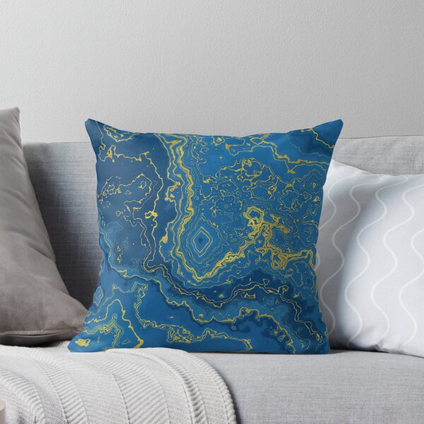Item preview, Blue marble art #pattern #marble designed and sold by JBJart.